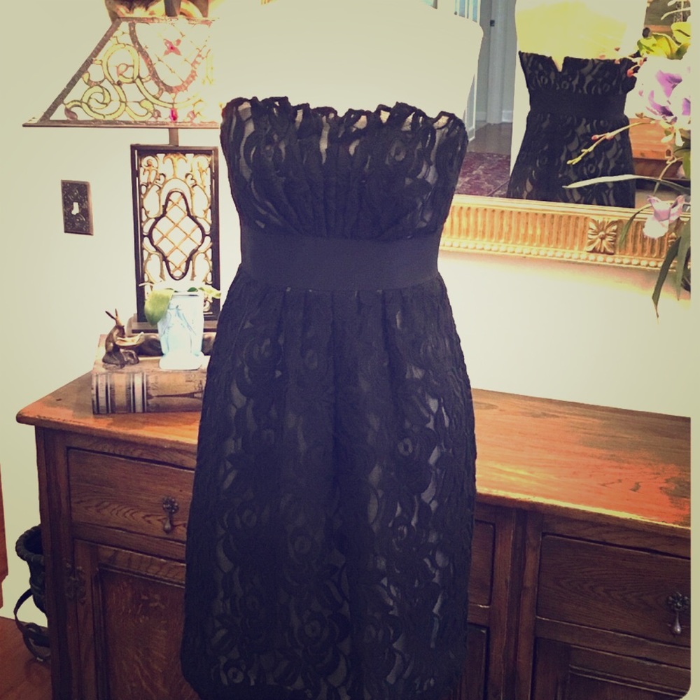 White House Black Market laced dress